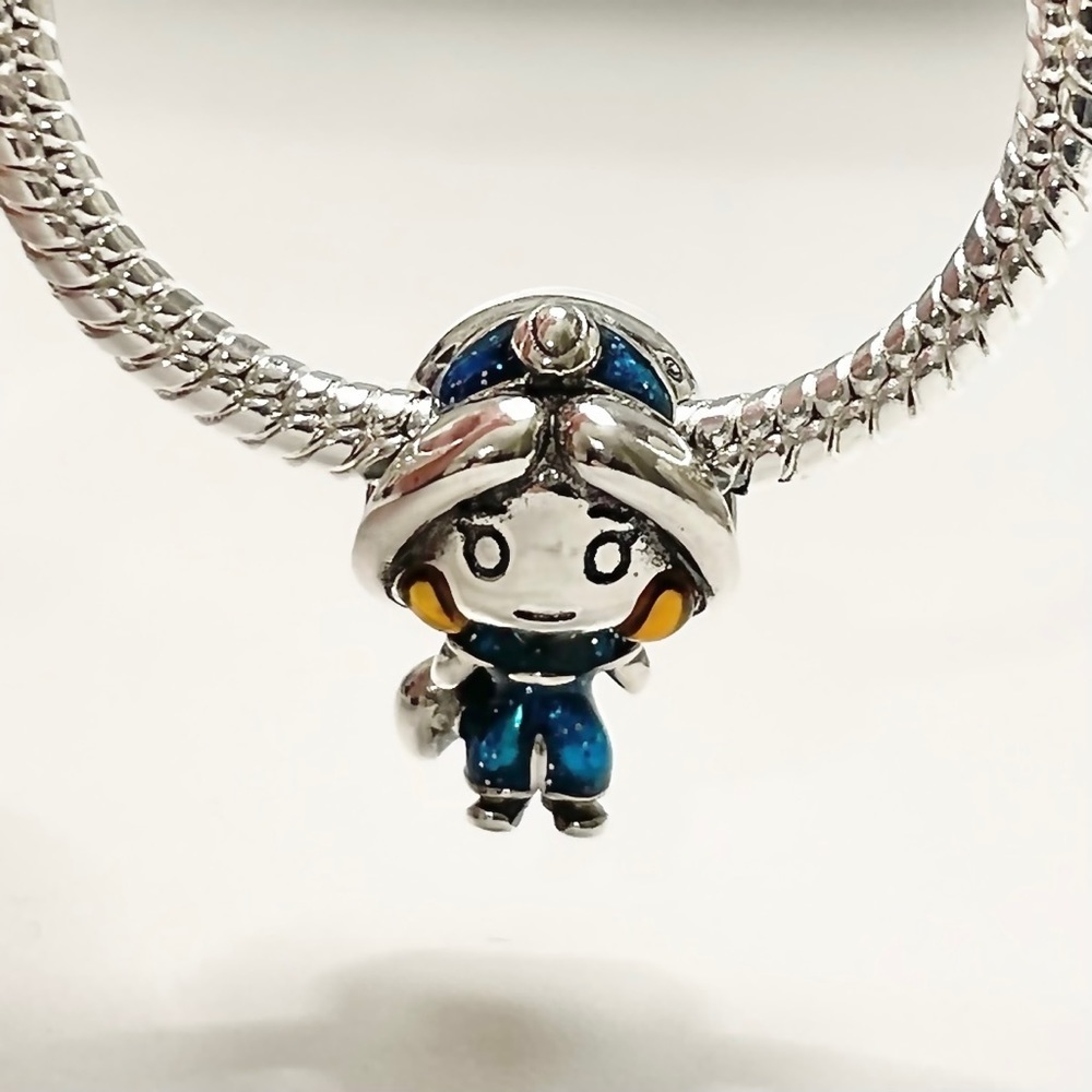 Princess Jasmine Charm for Pandora Bracelets